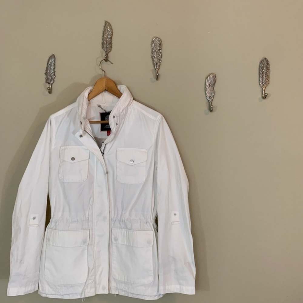 Vince Camuto White Utility Jacket
